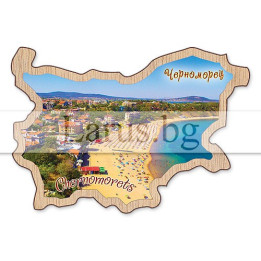 Магнитен сувенир Черноморец фотокарта 12-mdCH-0008