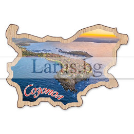 Магнитен сувенир Созопол фотокарта 12-mdSZ-0023