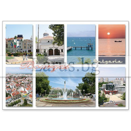 Пощенска картичка Бургас 1-BS-0043