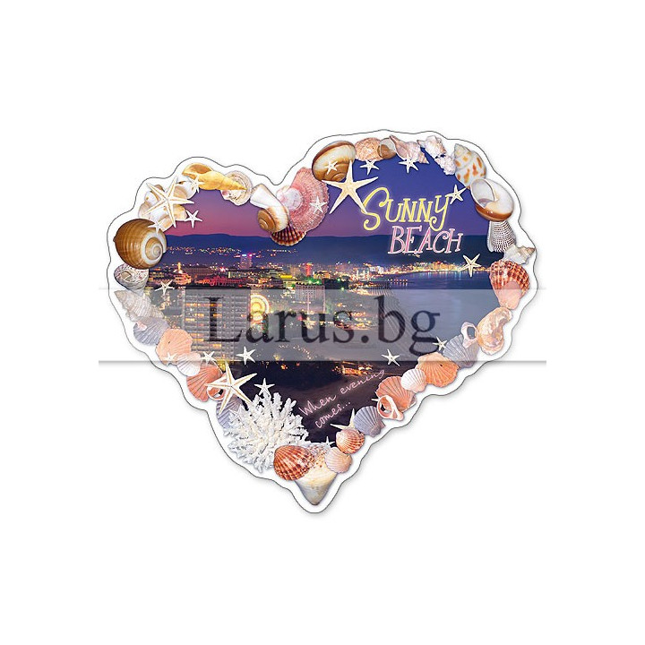 Пощенска картичка Слънчев Бряг 1-SB-0633