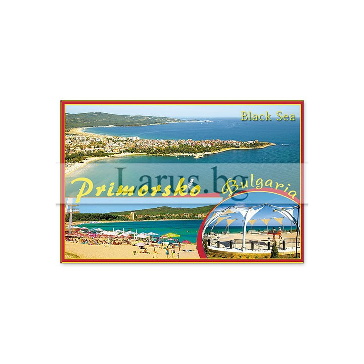 Магнитен сувенир Приморско- „Плочка“ 12-mhPR-0014