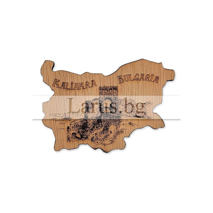 Магнитен сувенир Калиакра гравюра 12-mdKK-0001