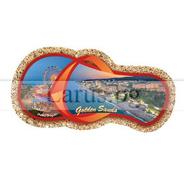 Магнитен сувенир Златни Пясъци-Щанца 12-mhGS-0053