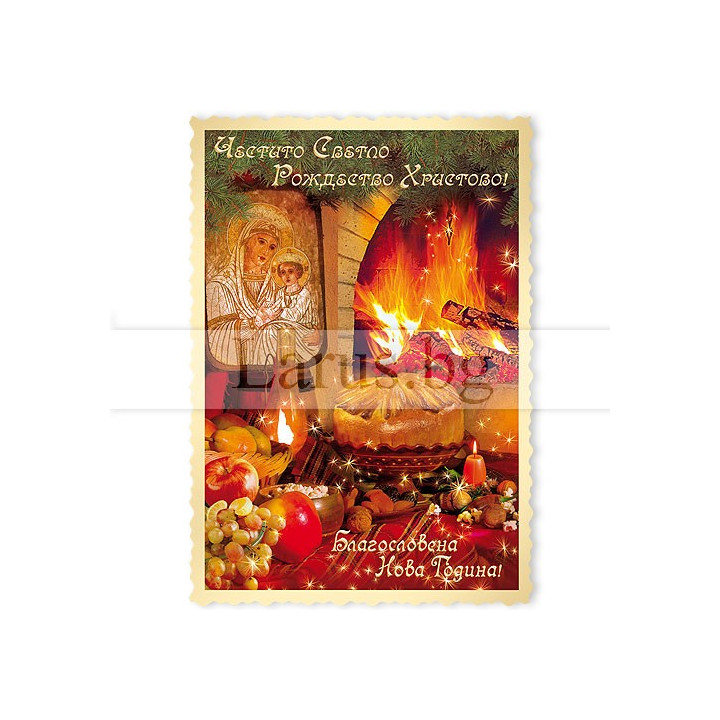 Новогодишен Магнит-картичка 0059 15-NSF-0059