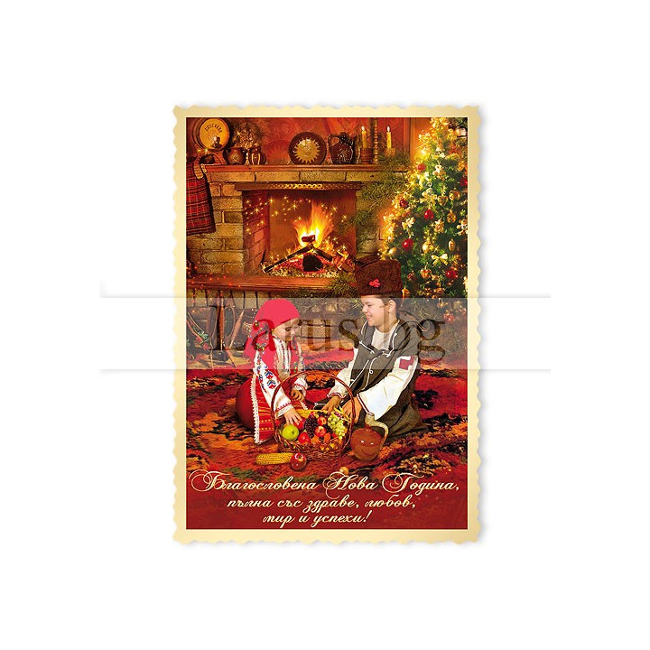Новогодишна Магнит-картичка 0060 15-NSF-0060