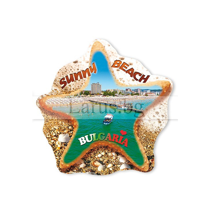 Магнитен сувенир Слънчев Бряг 0072 12-mhSB-0072