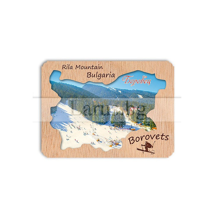 Дървен сувенир Боровец 0011 12-mdBO-0011