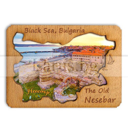 Магнитен сувенир Несебър 12-mdNE-0054