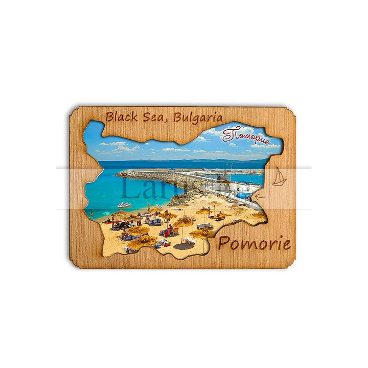 Магнитен сувенир Поморие 12-mdPO-0029