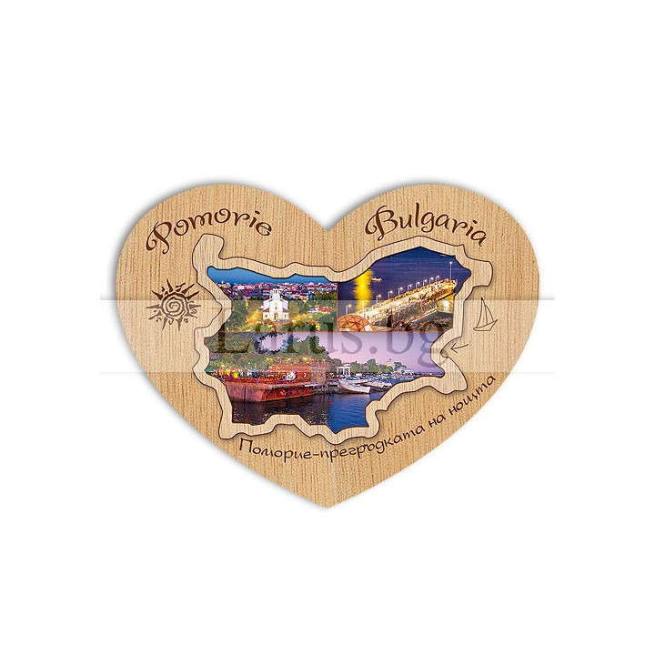 Магнитен сувенир Поморие 12-mdPO-0033