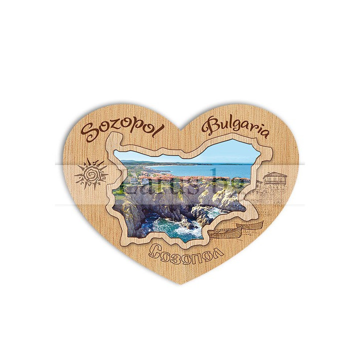 Магнитен сувенир Созопол 12-mdSZ-0029