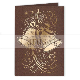 Зимна мини лукс картичка 0215 1-ZM-0215