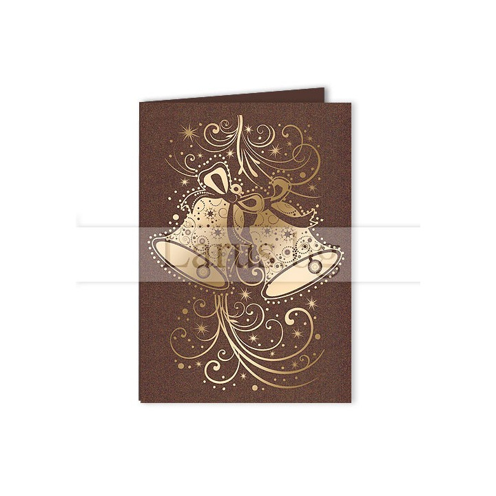 Зимна мини лукс картичка 0215 1-ZM-0215