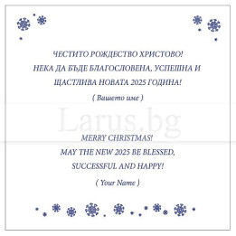 Примерно новогодишно вътрешно оформление 17 (стойността се уточнява по телефона) VO 17