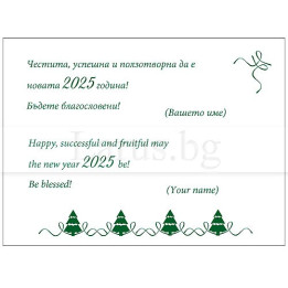 Примерно новогодишно вътрешно оформление 18 (стойността се уточнява по телефона) VO 18