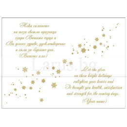 Примерно новогодишно вътрешно оформление 22 (стойността се уточнява по телефона) VO 22