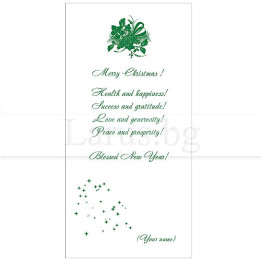 Примерно новогодишно вътрешно оформление 36 ENG (стойността се уточнява по телефона) VO 36